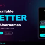 Infographic chart displaying cool 4-letter TikTok username ideas and available CVCV patterns by Quick Counter Tools